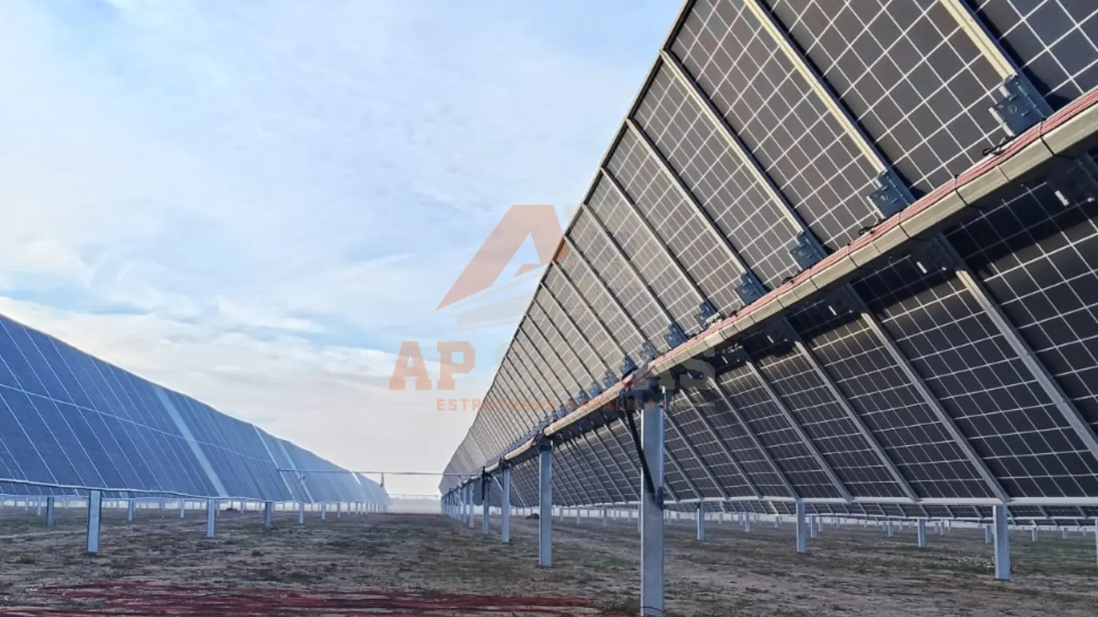 Energia Solar — Parque Fotovoltaico — Estrutura Metálica project by AP OBRAS, Lda